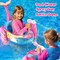 Mermaid Kids Pool Floats with Water Gun, Toddler Inflatable Pool Toys for Kids 3-8 Years Old, Summer Outdoor Water, Beach, Swimming Pool Toy Gifts for Girls and Kid